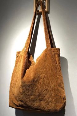 01 Huffmanx Corduroy Shoulder Bag Corduroy Purse Corduroy Tote Bag Women Vintage Shopping Bags Hip Pop Bag Tote Bag Set Best Gift For Her