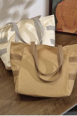 134 Huffmanx Canvas Cotton Shoulder Tote Bag Corduroy Tote Bag Women Vintage Shopping Bags Handbags Set Tote Bag Set Best Gift For Her