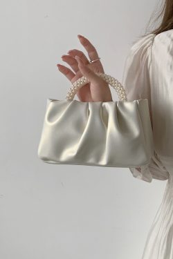 142 Women Pearl Bag Embellished Beaded Box Bag Handmade Handbagbridal Bagpearl Bagcrossbody Bagsvintage Stylefaux Pearl Beaded Bags Gift