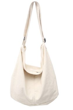 19 Huffmanx Canvas Shoulder Bag Women Vintage Shopping Bags Handbags Casual Tote Corduroy Bag Crossbody Bag Weekend Bag School Bag Corduroy