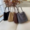 27 Huffmanx Corduroy Shoulder Bag Corduroy Purse Corduroy Tote Bag Women Vintage Shopping Bags Handbags Set Tote Bag Set Best Gift For Her