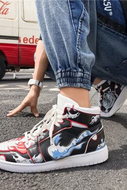 Anime Inspired Custom Design Sneakers