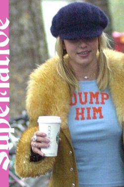 Britney Spears Dump Him Y2k Slogan Tee
