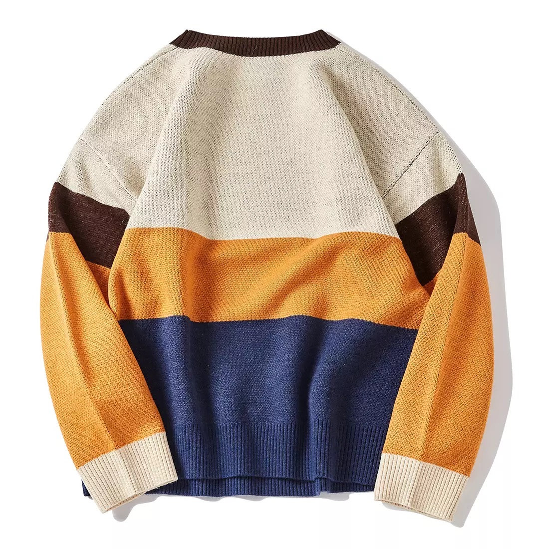 Cat Harajuku Sweater Gift For Cat Lover Vintage Cartoon Crewneck Aesthetic Oversized Sweatshirt Basic Y2k Pullover Colorful Hoodies
