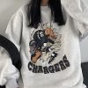 Chargers Football Varsity Vintage Style Oversize Aesthetic Cute Crewneck Sweatshirt Hoodie Jumper Sweater
