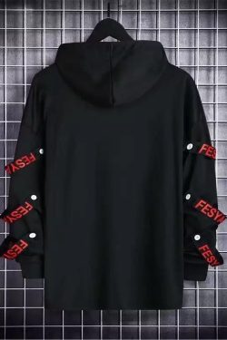 Cyberpunk 2077 Japanese Streetwear Sweatshirt Y2k Harajuku Style Hoodie Hip Hop Casual Black Techwear Dark Academia Anime Grunge Sweatshirt