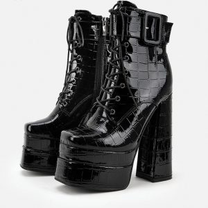 Goth Boots Platform Boots Gothic Boots Goth Shoes Gothic Shoes Platform Boots Goth Demonia Boots Punk Boots Heeled Boots Goth