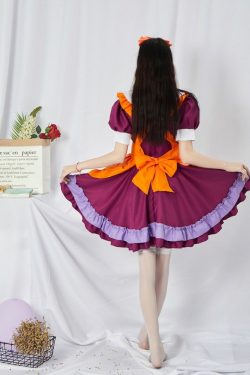 Halloween Sweet Kawaii Maid Dress Lolita Style Maid Dress Cute Dress Schoolgirl Anime Cosplay Cafe Maid Dress Gift For Girls