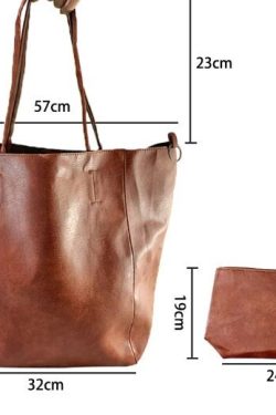 Large Leather Tote Bag Women Shoulder Handbag Hobo Weekend Travel Bag Birthday Christmas New Year Gift