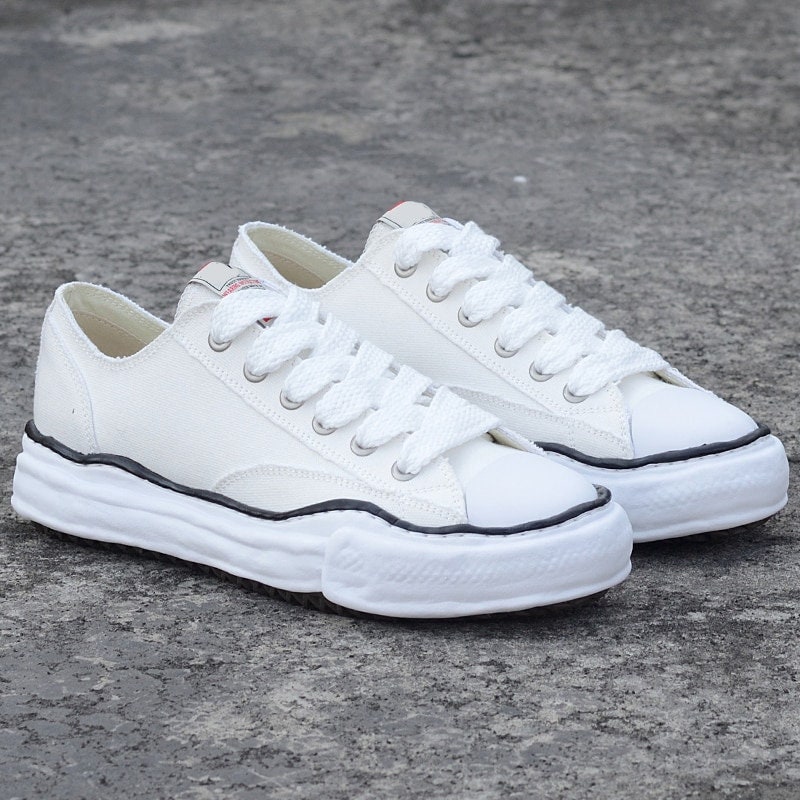 Maison Mihara Yasuhiro Hank Lows Dissolution Mmy Thick Bottom Sneaker For Men Mihara Canvas Shoes Women Causal Shoes Trend Couples Shoes