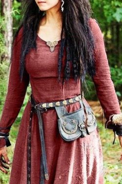 Medieval Celtic Dress Viking Renaissance Elven Fantasy Vintage Women Vintage Medieval Dress Cosplay Costume Princess