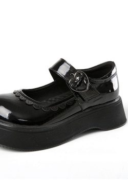 New Lolita Shoes Platform Shoes White Black Mary Jane Shoes High Heel Women Jk Uniform Leather Shoes College Girls Shoes