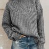Oversized Sweater Women Jumper Knitted Warm Pullover Long Sleeve Women's Knitwear Fashion Winter Clothes Women Tops Sweaters