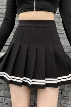 Patchwork Skirt Harajuku Black Pleated Skirts Gothic Mini Skirt Women Punk Skirt School Girl Skirt Y2k Skirts Women Clothing