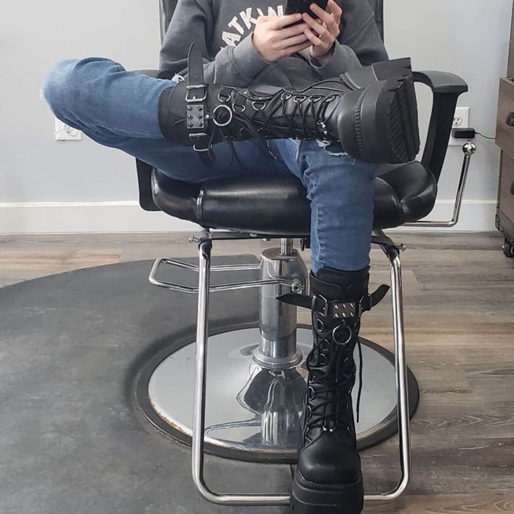 Punk Boots Y2k Boots Gothic Boots Knee High Boots Emo Boots