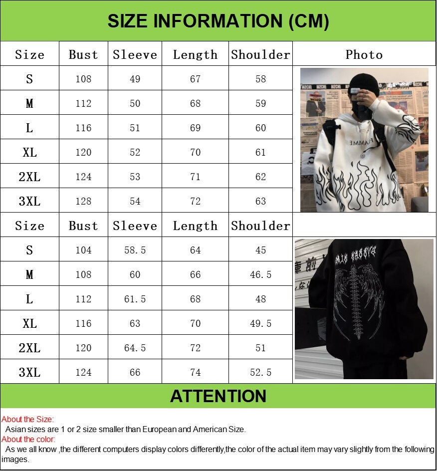 Retro Flame Print Hoodies Women Autumn Casual Y2k Long Sleeve Pullovers Tops Korean Style Unisex Loose Sweatshirt Gifts Fast Shipping