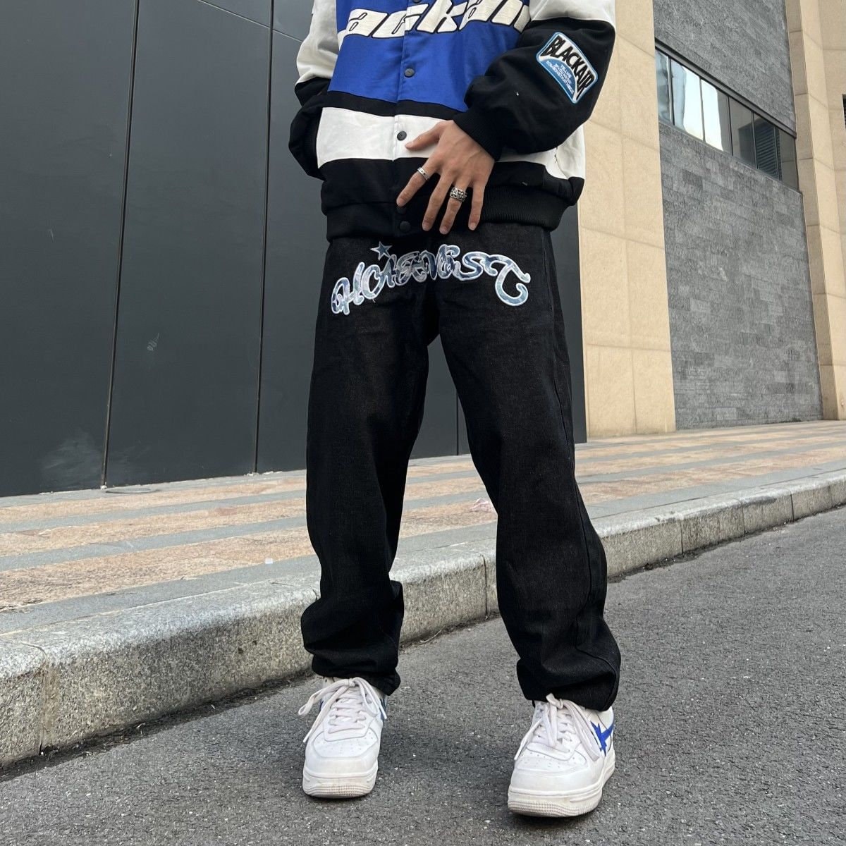 Streetwear Trousers Vintage Trousers Gothic Trousers Streetwear Style Trousers Y2k Style Trousers Black Trousers Printed Trousers