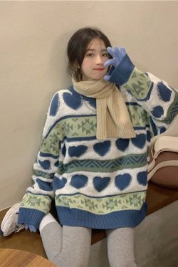 Sweater Pullovers Women Soft Patchwork Design Sweet Simple Fashion Casual Lovely Korean Style Student Loose All Match Autumn New