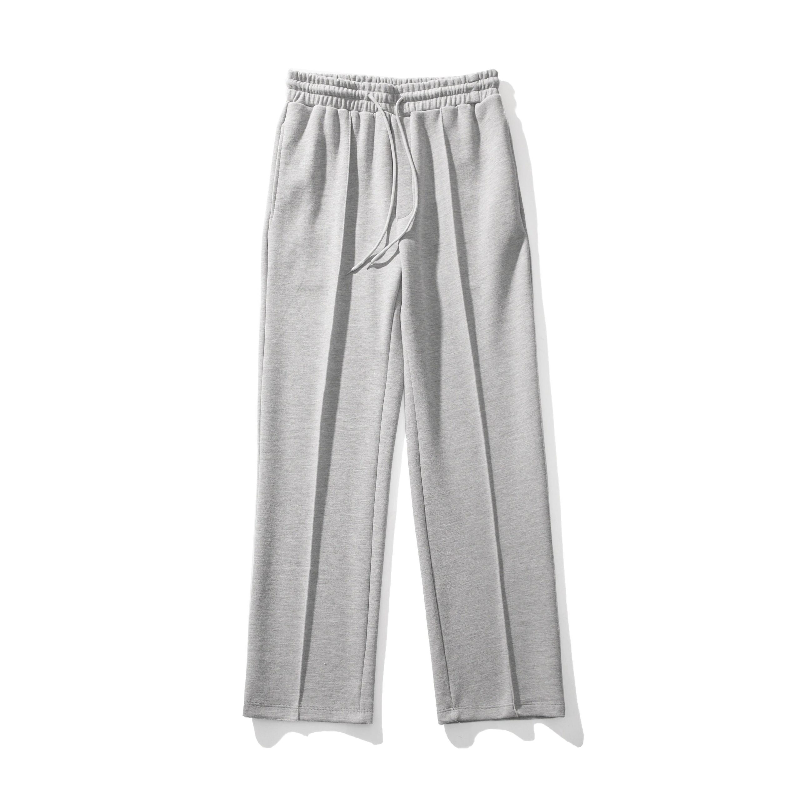 Sweatpants Men Straight Harem Korean Loose Casual Pants Streetwear Sport Joggers Oversize Sports Trousers