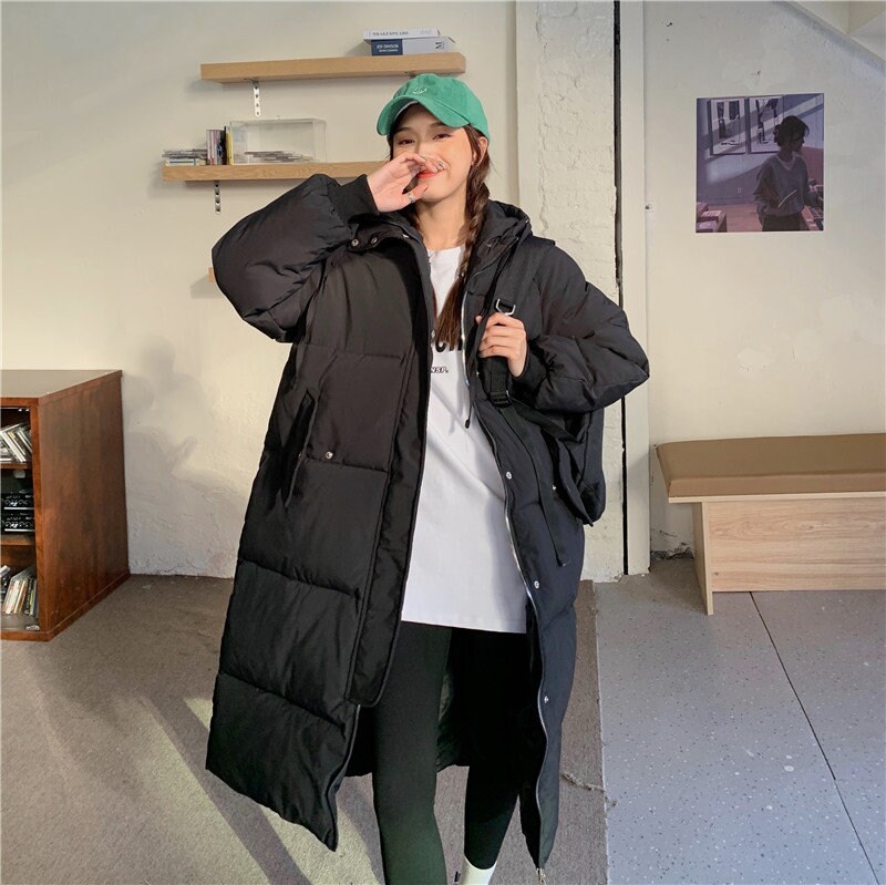 Thick Oversized Long Winter Puffer Coat