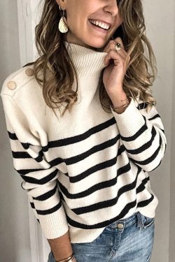 Turtleneck Knit Sweater Warm Knitted Pullover Knitted Sweater Casual Winter Sweater Pullover Sweater Warm Sweater