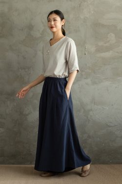Winter Autumn Thick Cotton Pant Skirt Linen Pants I Can Make It In Heavier Fabric
