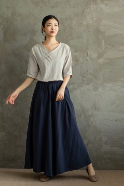 Winter Autumn Thick Cotton Pant Skirt Linen Pants I Can Make It In Heavier Fabric