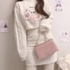 Winter Knitted Lolita Bunny Jumper And Skirt Set