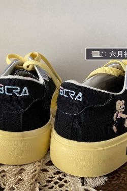 Women's Sneakers Sports Shoes Kawaii Fashion Vulcanized Platform Casual Harajuku Flats Cute Spring
