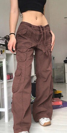 Women's Stylish Y2k Streetwear Cargo Pants