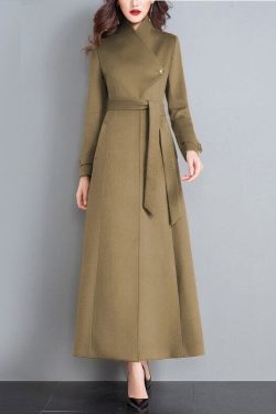 Women Coat Winter Coat Wool Coat Princess Coat Full Length Wool Jacket Plus Size Winter Coat Dress Coat