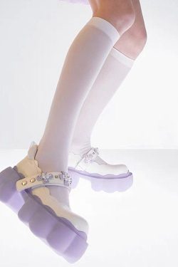 Women Japanese Style Vintage Soft Sister Girls Platform High Heels Women Cosplay Jk Lolita Shoes