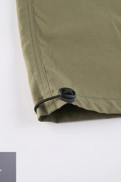 Y2k Cargo Pants Green Tie Up Trousers Women's Low Waist Trousers
