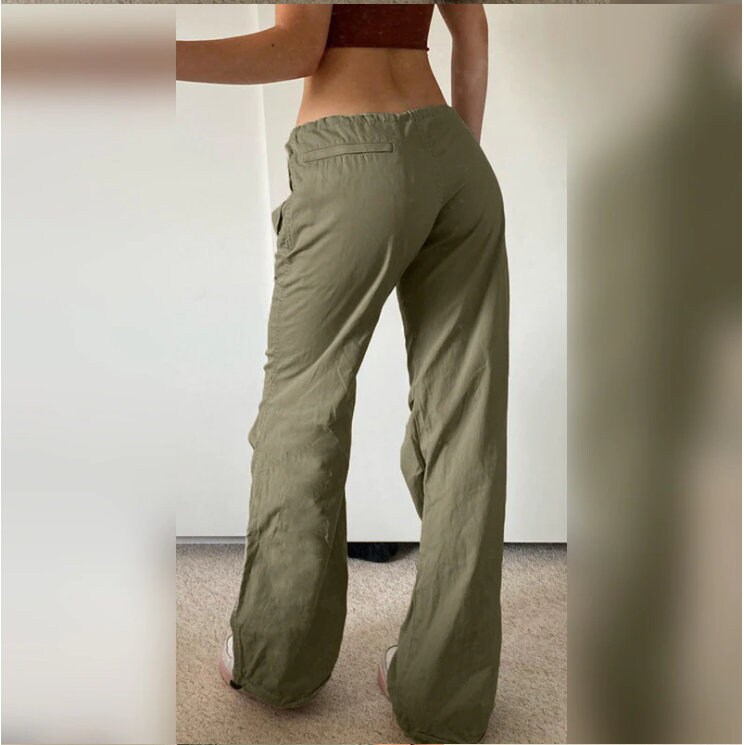Y2k Cargo Pants Retro Loose Pants Retro Grey Pants Vintage Retro Multi Pocket Hippie Pants Baggy Cargo Pants Streetwear Pants