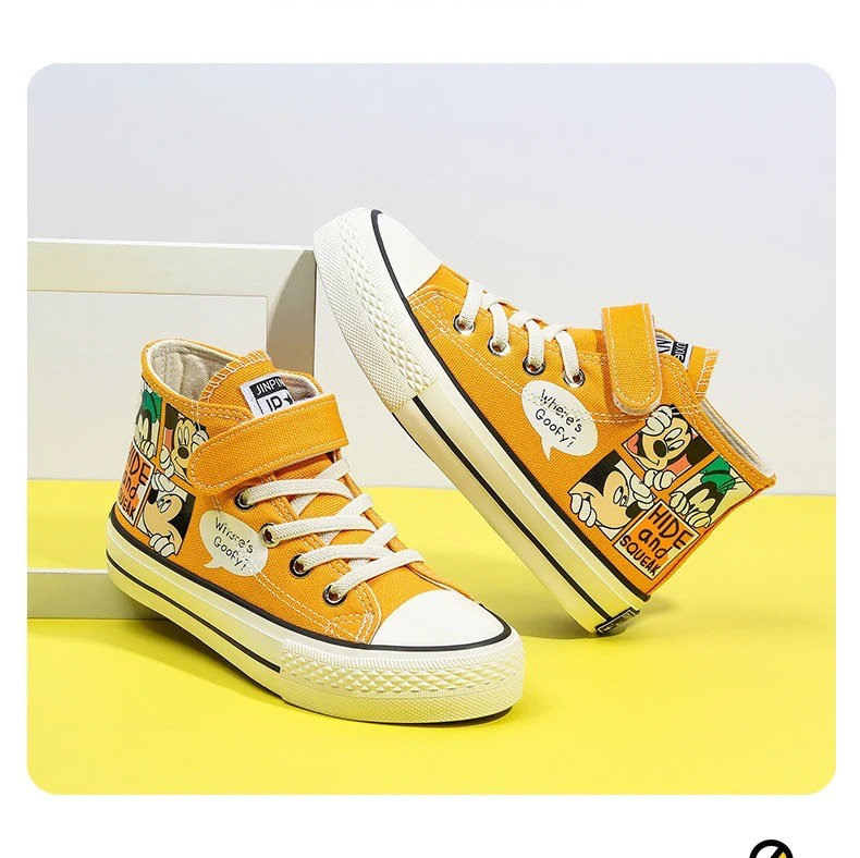 Adorable Japanese Kawaii Cartoon Canvas Kids Sneakers for Both Girls and Boys
