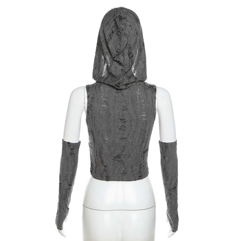 Fairy Grunge Streetwear Gothic Crop Top for Y2K Fashion
