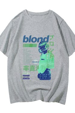 Frank Ocean Blond Album T-Shirt | Retro Y2K Clothing Merchandise