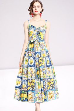 Italian Summer Dress - Dolce Vita Style