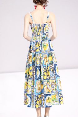 Italian Summer Dress - Dolce Vita Style
