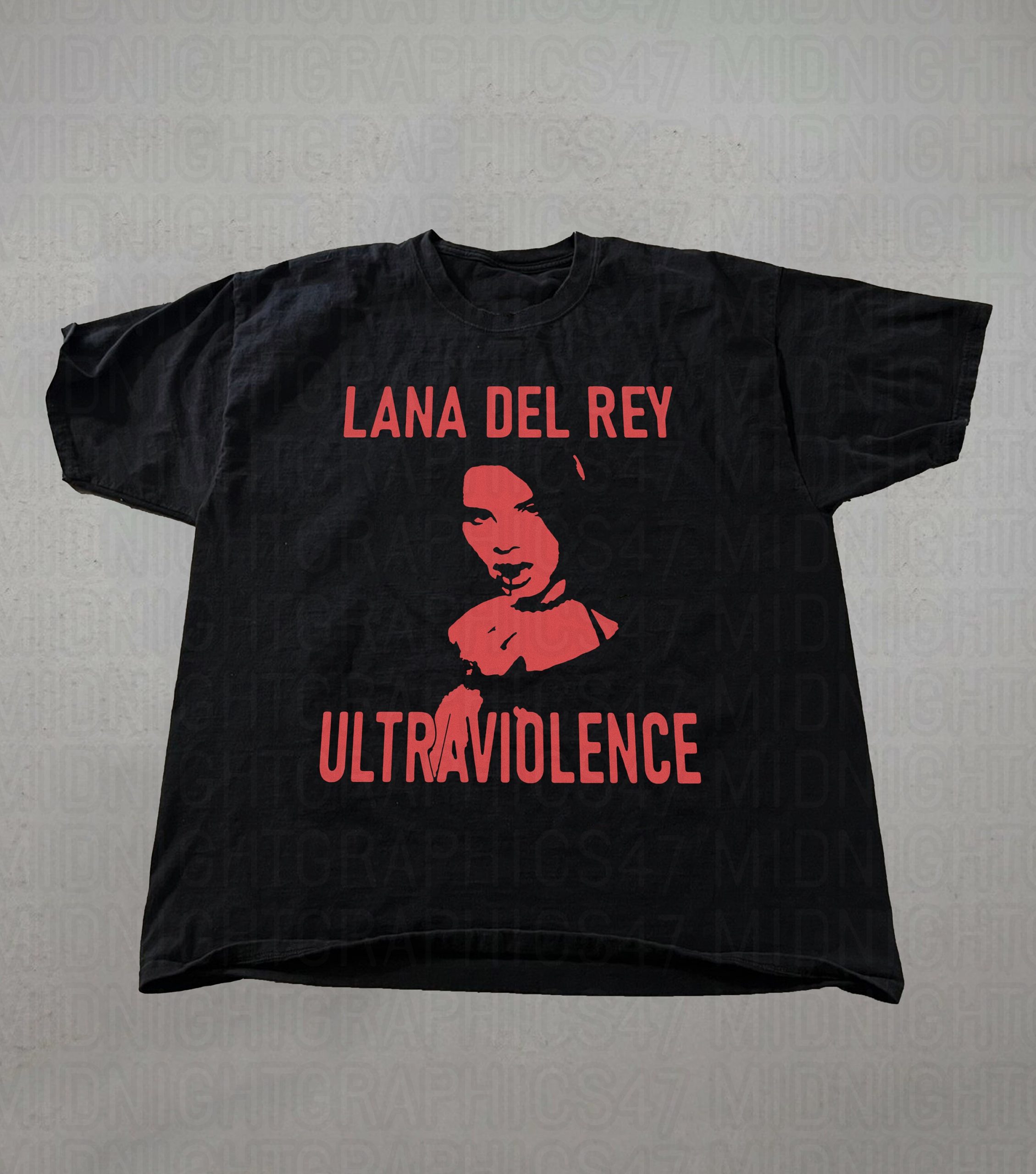 Lana Del Rey Ultraviolence Graphic Tee - Y2K Vintage Streetwear