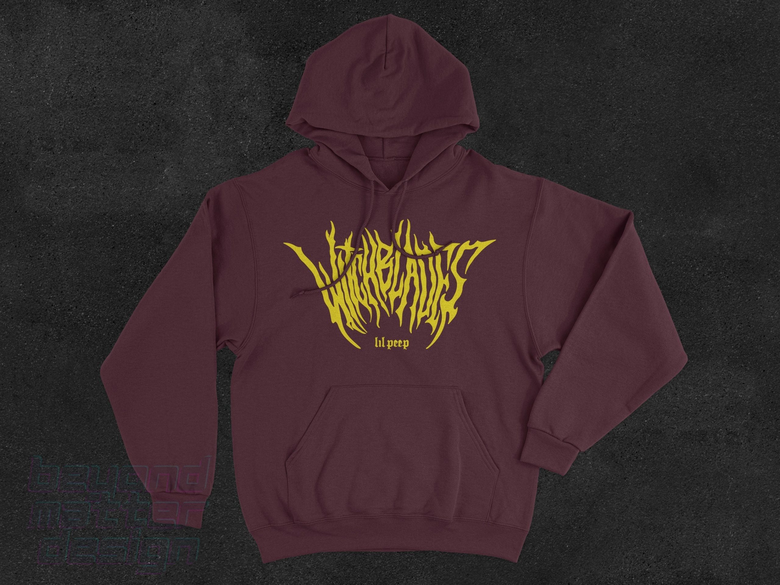 Lil Peep Witchblades Aesthetic Unisex Hooded Sweatshirt