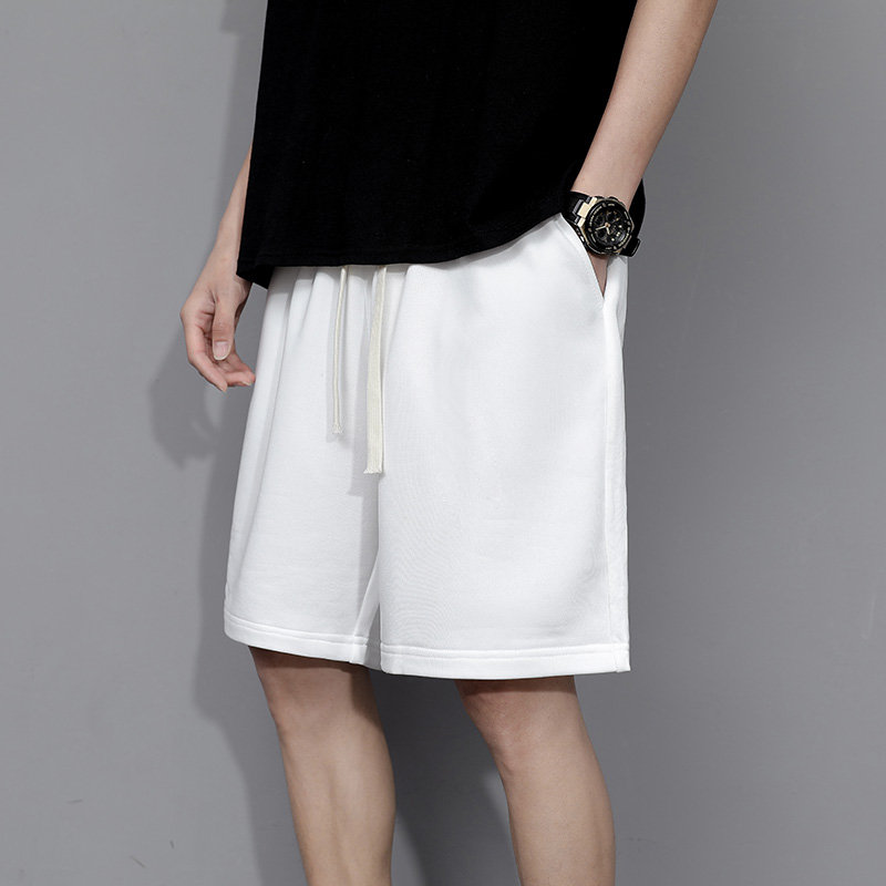 Trendy Y2K Oversize Unisex Sweat Shorts for Hip Hop Summer Casual Style