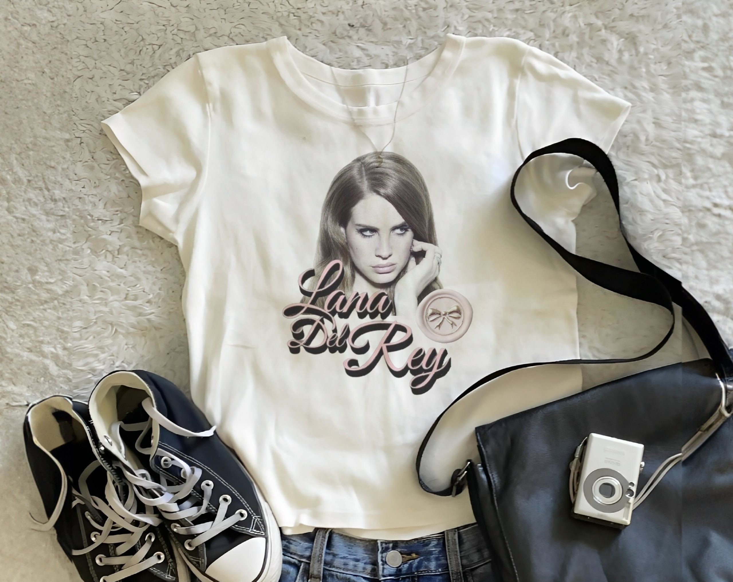 Vintage Lana Del Rey Baby Tee