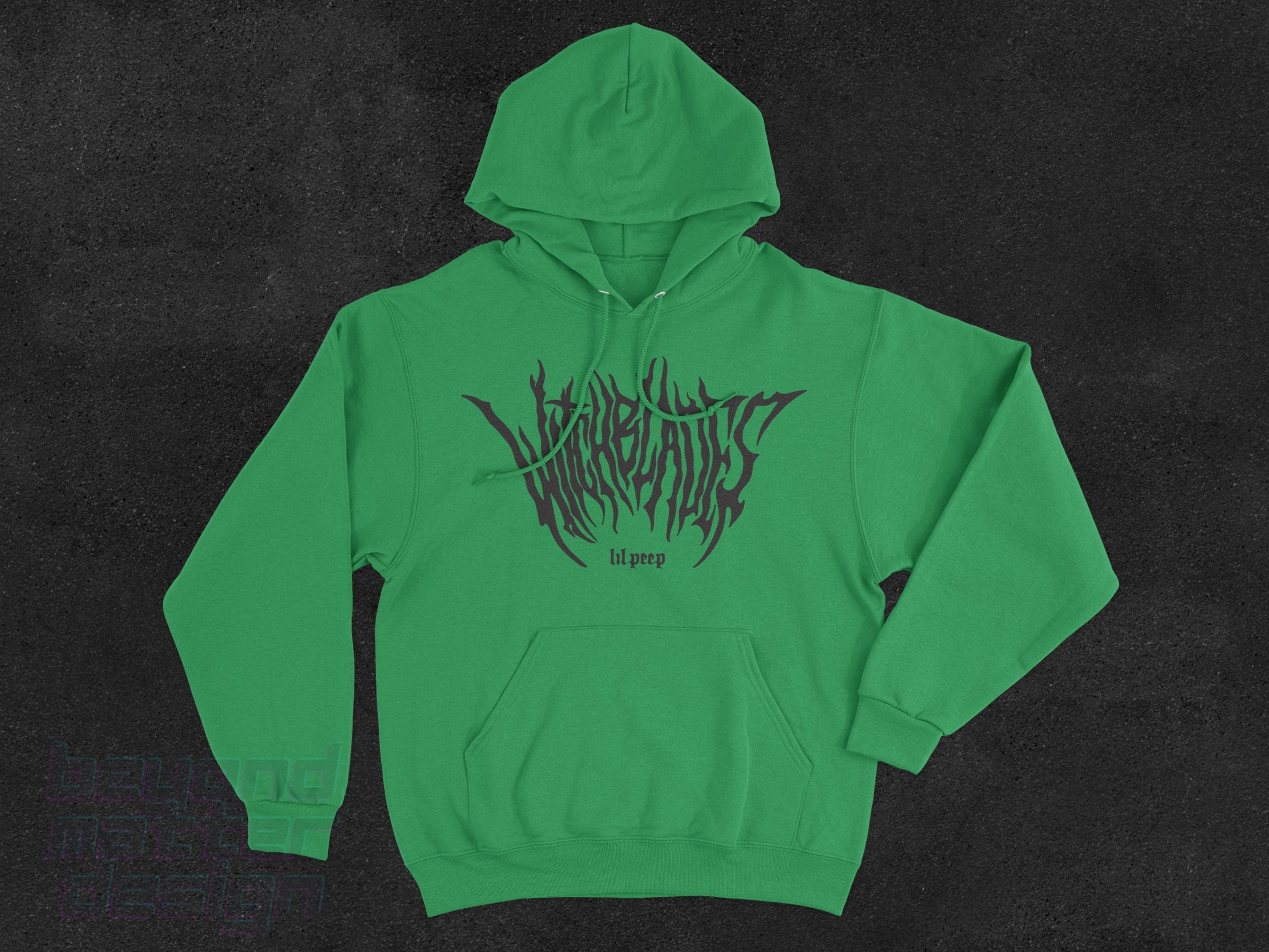 Vintage Lil Peep Witchblades Unisex Hooded Sweatshirt