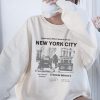 Vintage NYC Graphic Sweatshirt for Trendy Downtown Girls