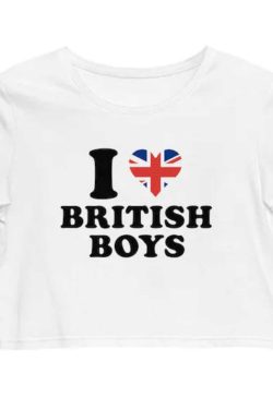 Vintage Y2K British Boys Summer Top