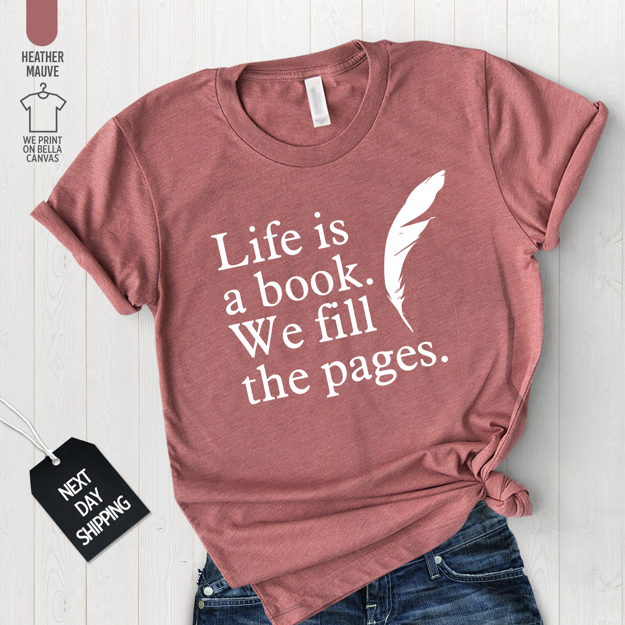 Vintage Y2K Life is a Book T-Shirt for Book Lovers