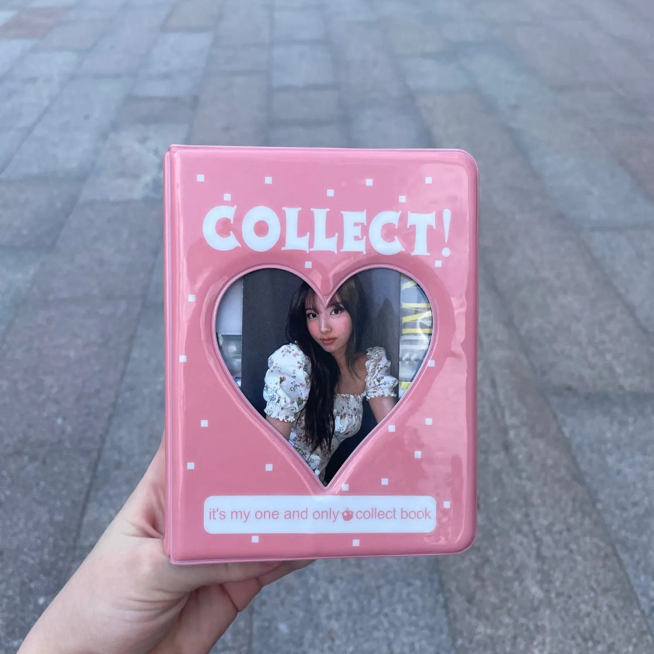 Y2K Aesthetic Photocard Collection Book for Kpop Home Decor and Korean Gift
