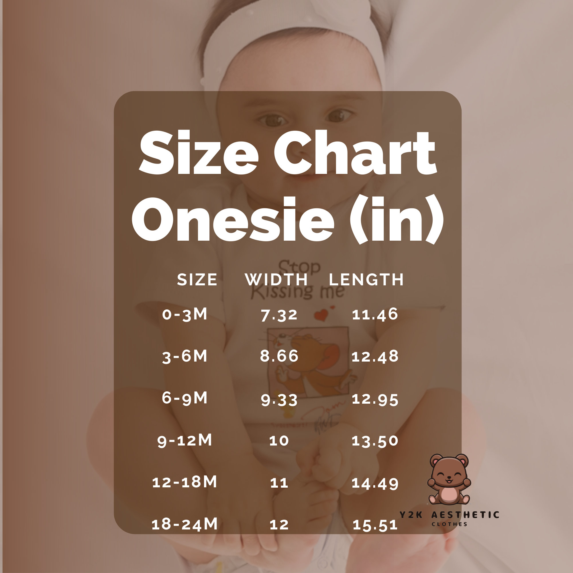 Y2K Animal Printed Koala Onesie Bodysuit for Infants and Toddlers