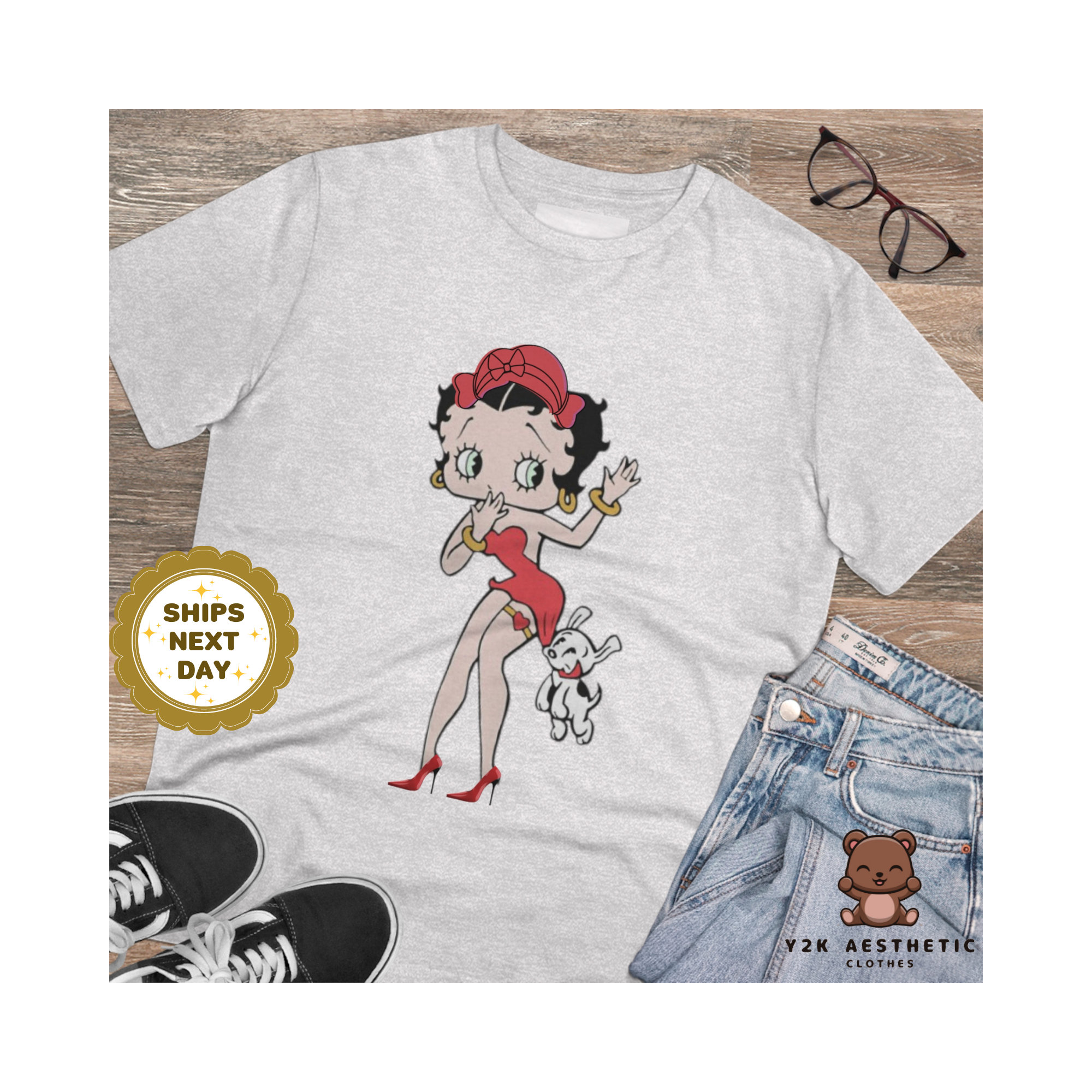 Y2K Betty Boop Cartoon Sweatshirt